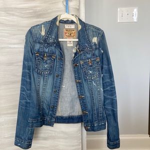 True Religion Jimmy Mountain Jam First Edition Vintage denim jacket size L